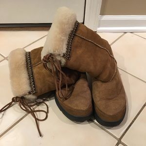 Ugg Boots, Fur lined, Size 8